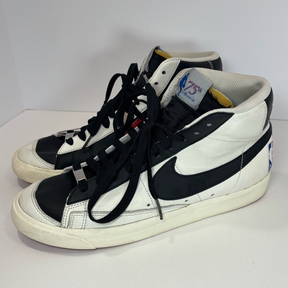 Nike NBA x Blazer '77 EMB Mid 75th Anniversary-Trail Blazers Shoes Men Sz 9 - Picture 3 of 9